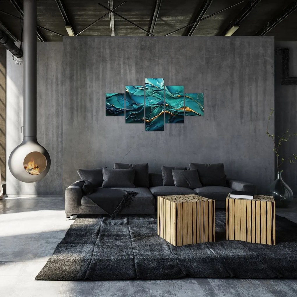 Obraz - Tekstury abstrakcyjne (125x70 cm)
