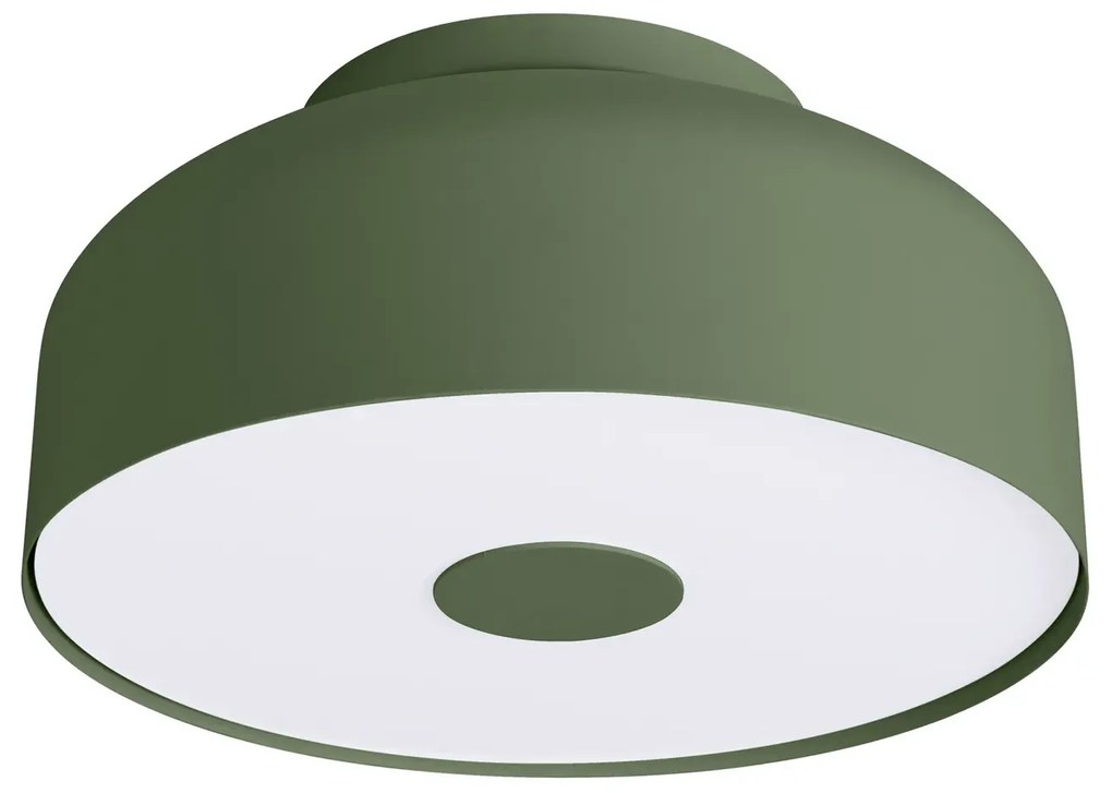 Plafon OMIQ zielony oliwkowy mat SOLLUX  LIGHTING