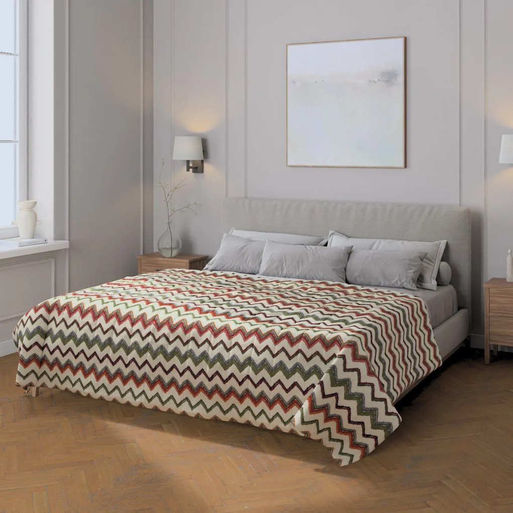 Narzuta pikowana w pasy