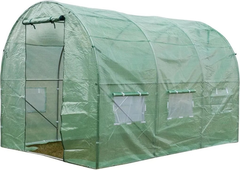 Tunel foliowy 300 x 200 x 200 cm, jasnozielony
