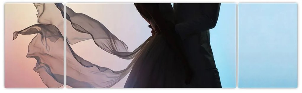 Obraz - Tańcząca para (170x50 cm)