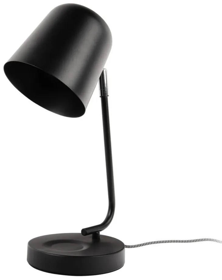 Czarna lampa stołowa (wysokość 38,5 cm) Encantar – Leitmotiv