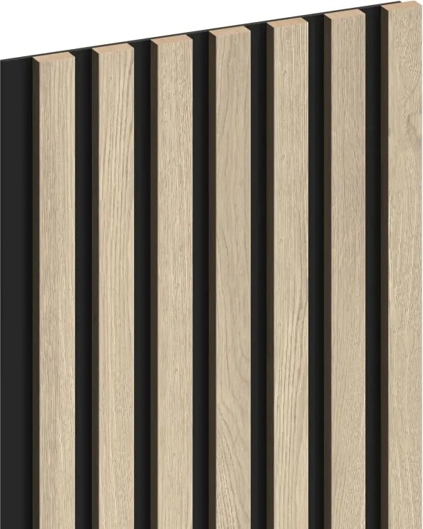 Mexen Lam-B lamele ścienne 275 x 31,5 cm, płyta HDF 4 mm, Dąb Perłowy - S100-275317-2812-058