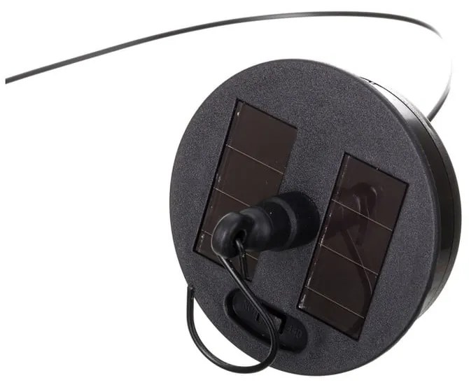 Solarna wisząca lampa zewnętrzna LED (wysokość 19.5 cm) – LDK Garden