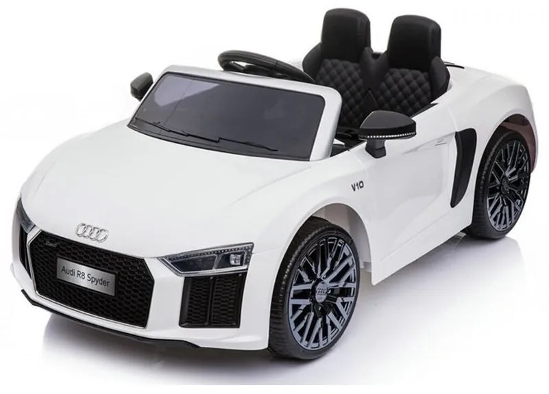 Auto na akumulator audi r8 spyder biały
