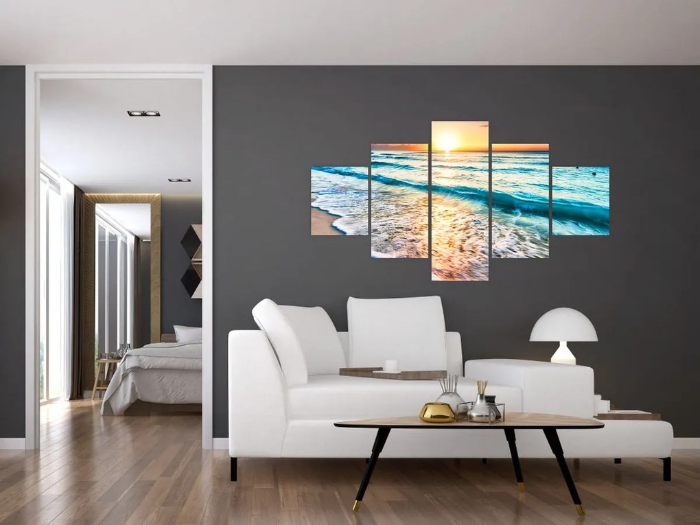 Obraz - Plaża morska (125x70 cm)