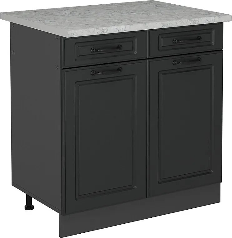 Szafka dolna do kuchni antracytowy domek wiejski 80x60x81.6 r-line