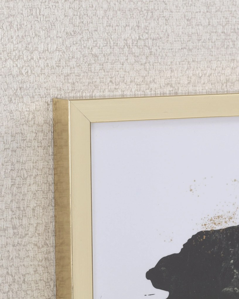 Obraz Woman 30x40cm gold
