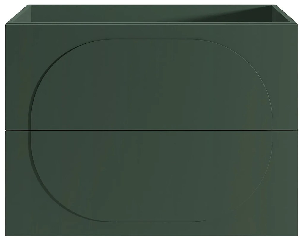 Szafka łazienkowa wisząca - Zielona - 80 cm - VUTOMA