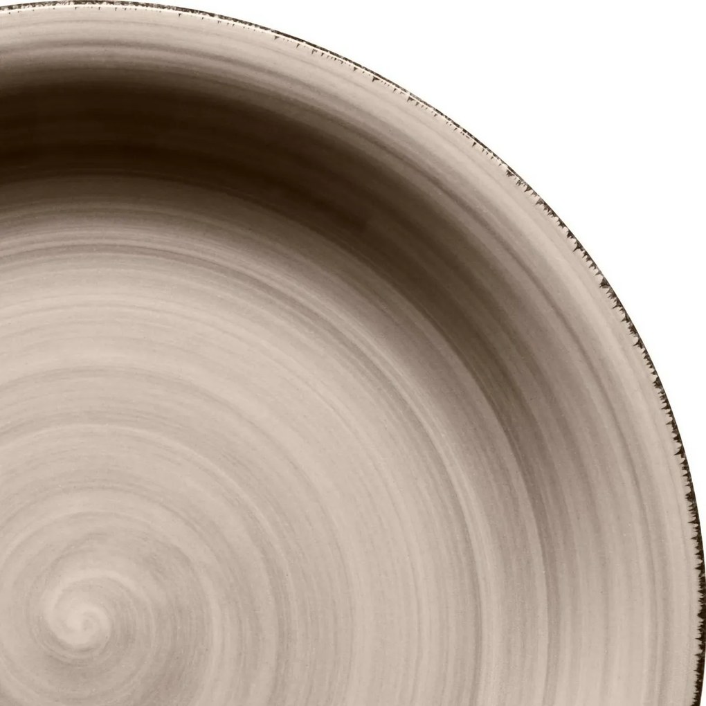 Mäser Zestaw 6 talerzy deserowych Bel Tempo 19,5 cm, taupe