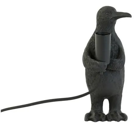 Lampa stołowa w kolorze matowej czerni (wysokość 24 cm) Penguin – Light &amp; Living