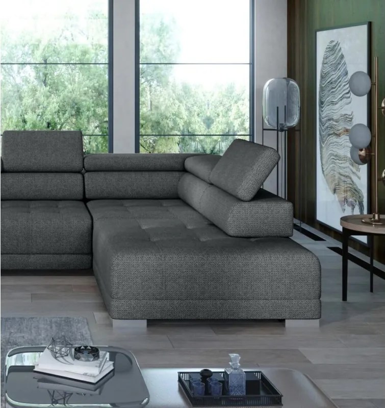 Narożnik CAMPO XL elektryczną regulacją siedziska w WERSAL