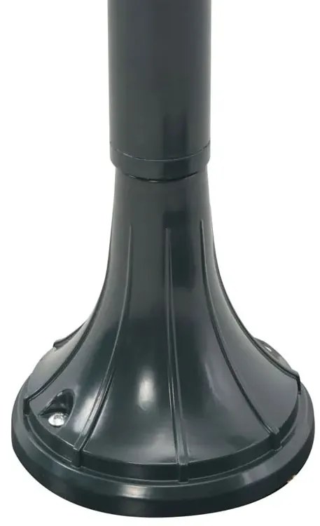 Zielona lampa ogrodowa stojąca słupek - A464 S8-M45