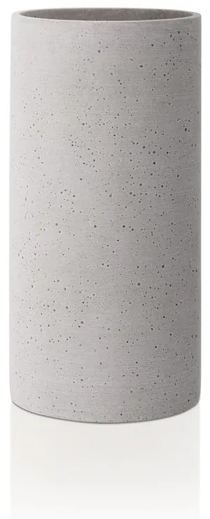 Jasnoszary wazon Blomus Bouquet, wys. 24 cm