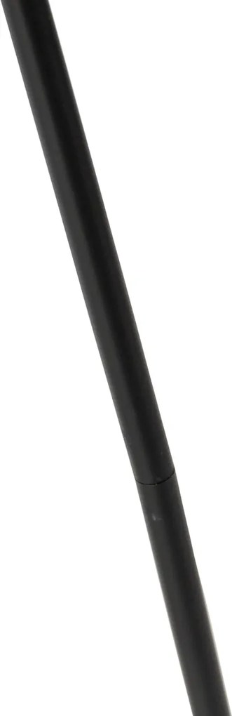 Orientalna lampa stojąca beżowa z koralikami - Moti