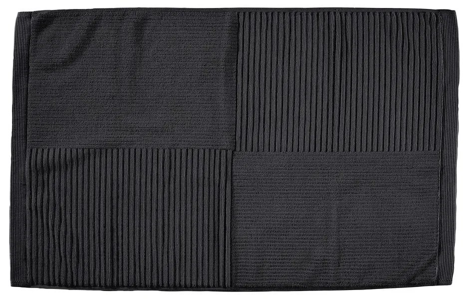 Czarny dywanik łazienkowy 50x80 cm Classic – Zone