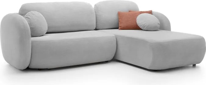 Narożnik OLIO Prawostronny w tkaninie Aragon 80