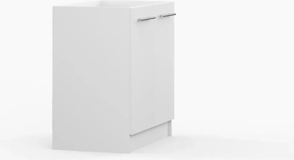 Szafka kuchenna Esvet pod zlewozmywak 80 cm w kolorystyce białej