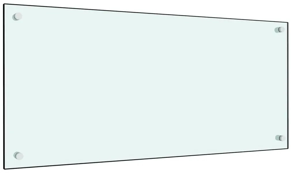 Biały panel ochronny na ścianę do kuchni W7-D34