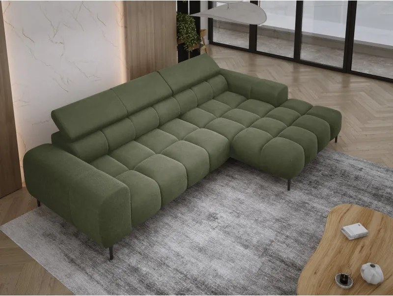 Narożnik PLAZA MINI Prawostronny w tkaninie Promocyjnej APHRODITE 12 WERSAL