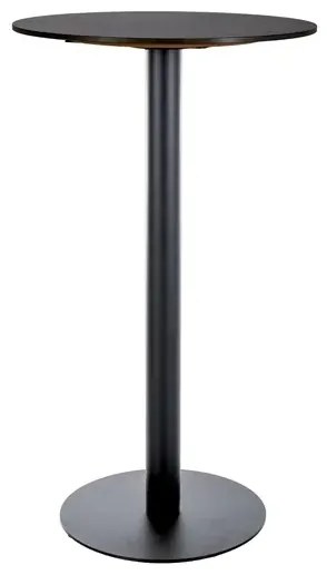 Stolik barowy wysoki BT-007 60x60 dąb artisan/czarny SIGNAL