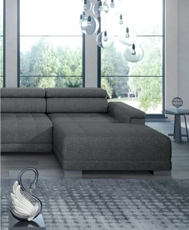 Narożnik CAMPO XL z elektryczną regulacją siedziska WERSAL