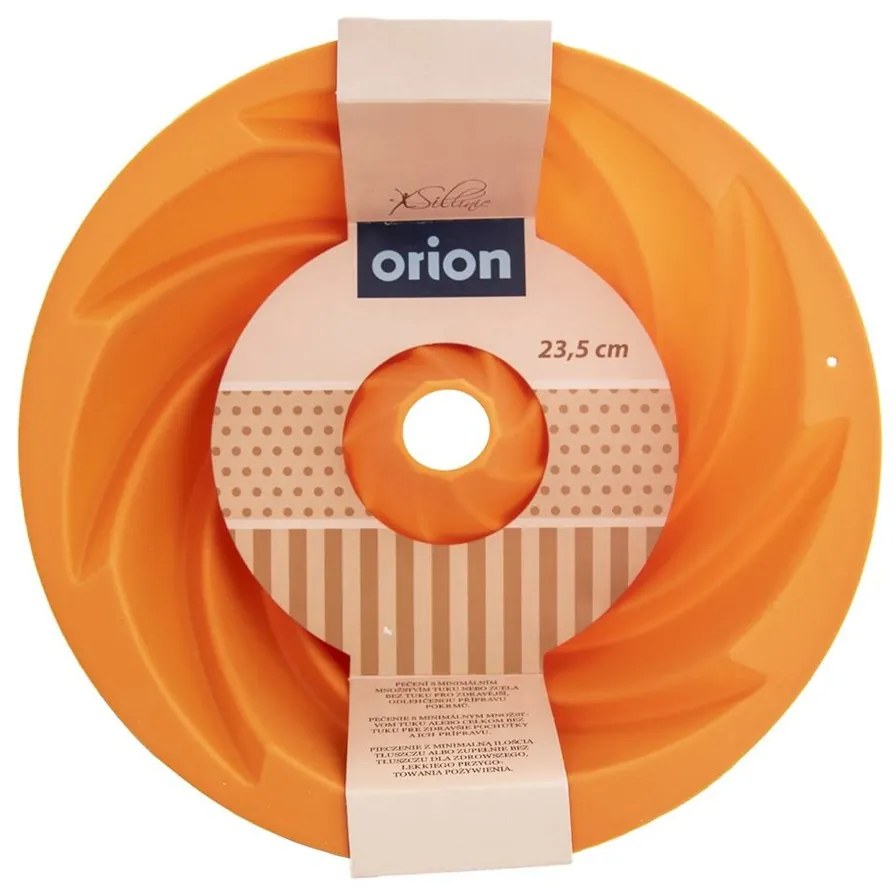 Orion Forma silikon BABKA FLOWER, pomarańczowy