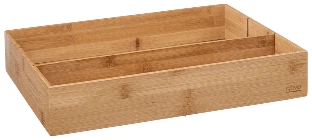 Organizer na sztućce BAMBOO, 3 przegrody