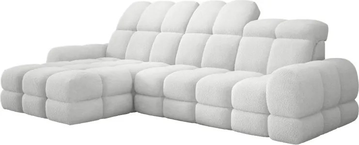 Narożnik TOLLO MINI S Lewostronny Elektryczna regulacja Bubble 01 WERSAL