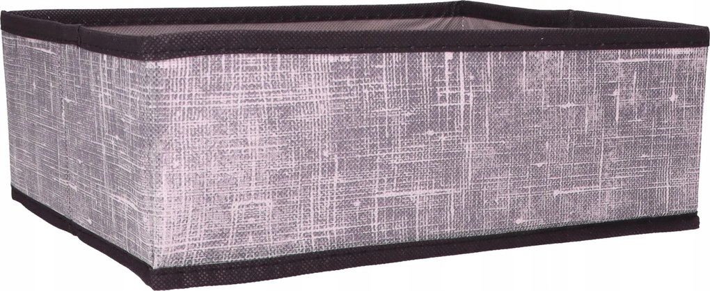 Organizer tekstylny Granatowy 28x24x10 cm do szafy domu biura uniwersalny