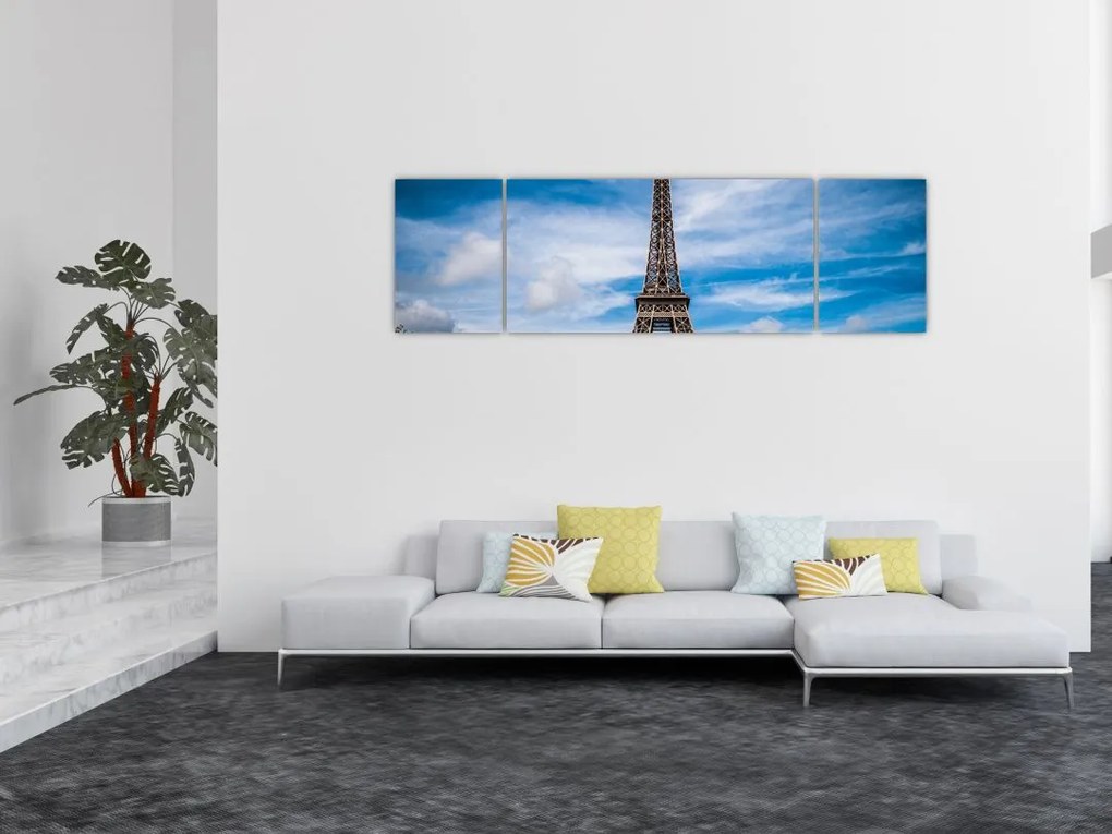 Obraz - Wieża Eiffla (170x50 cm)