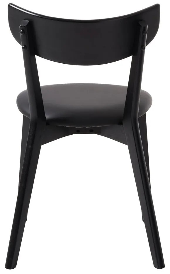 Czarne krzesła zestaw 2 szt. Pero – Unique Furniture