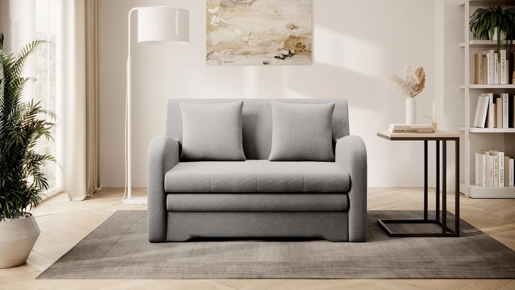 Sofa rozkładana z funkcją spania ARIO jasnoszara ELTAP