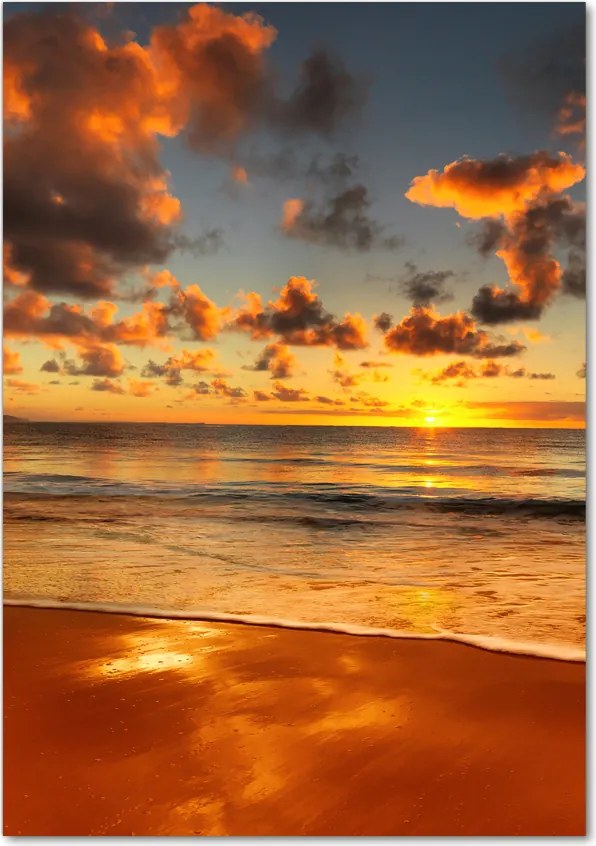 Foto obraz na szkle pionowy Australijska plaża