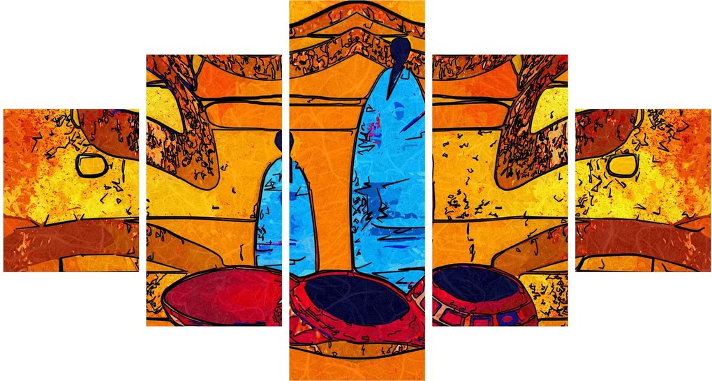 Obraz - Malarstwo starożytne (125x70 cm)