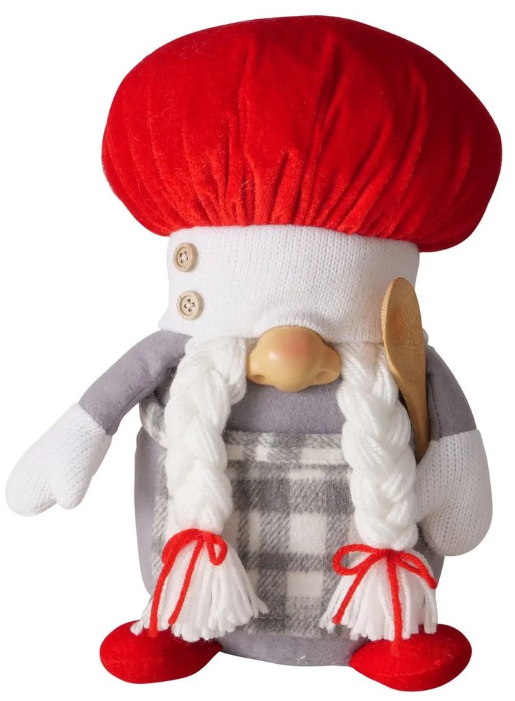 Tekstylna figurka kucharz COOKY, wys. 28 cm
