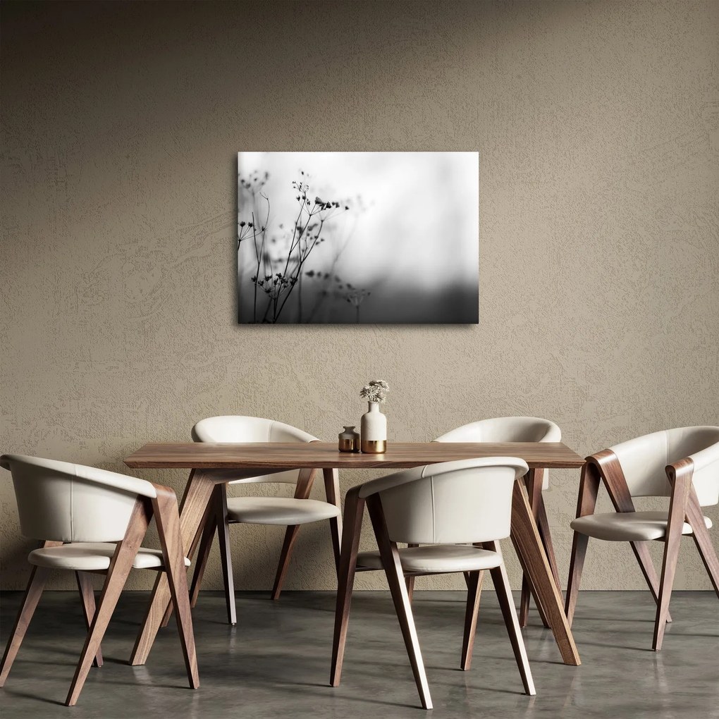 Obraz - Detal kwiatów polnych (70x50 cm)