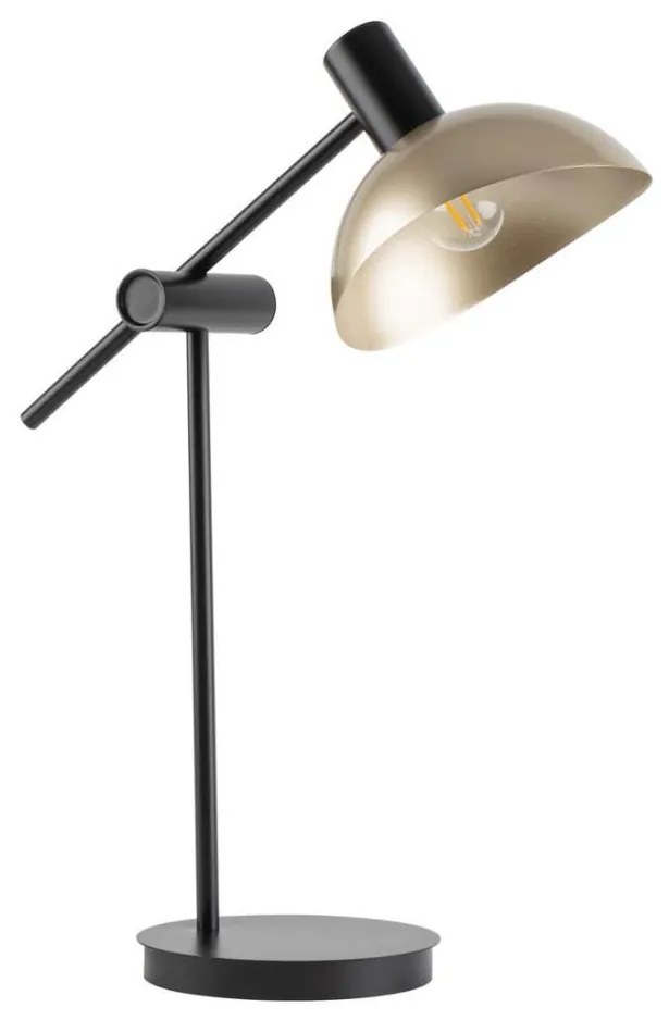 Lampa stołowa ARTIS 1xE14/40W/230V czarna/złota