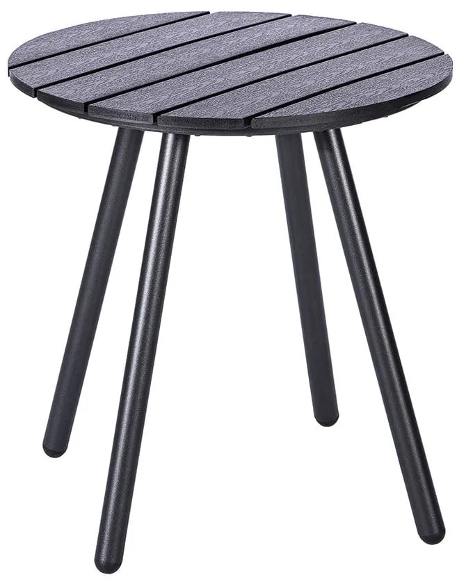 Szary stół ogrodowy Bonami Essentials Lounge, ø 51 cm