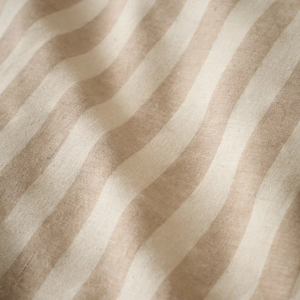 Pomarańczowa pościel dwuosobowa 3-częściowa 200x200 cm Cotton Rich Woven Stripe – Pineapple Elephant