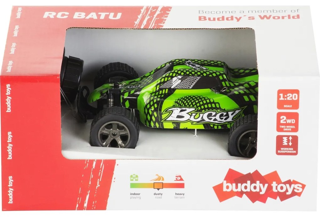Buddy Toys BRC 20.423 Samochód zdalnie sterowanyRC Batu, zielony