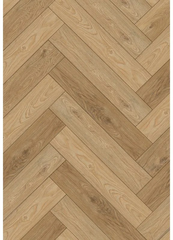 Mexen Sunset Hills panele winylowe jodełka 635 x 127 mm SPC 6,5 mm, podkład 1,5 mm, 4 V-Fuga, Dąb - F1170-0635-127-505-4V1-01