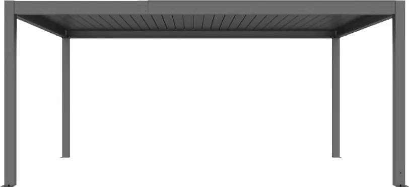 PERGOLA ELEKTRYCZNA ELITE 410X200X280 CM Z OŚWIETLENIEM LED