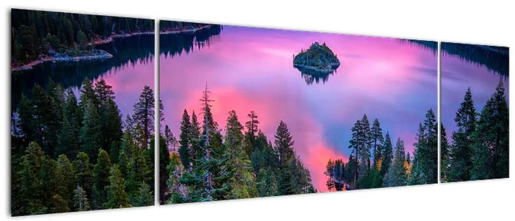 Obraz - Jezioro Tahoe, Sierra Nevada, Kalifornia, USA (170x50 cm)