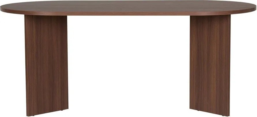 Stół w dekorze orzecha 89,5x180 cm Sablin – Kalune Design