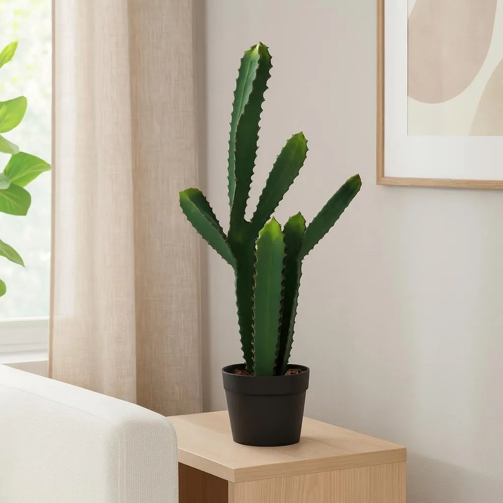 Sztuczny kaktus w doniczce PIKKA, 68 cm