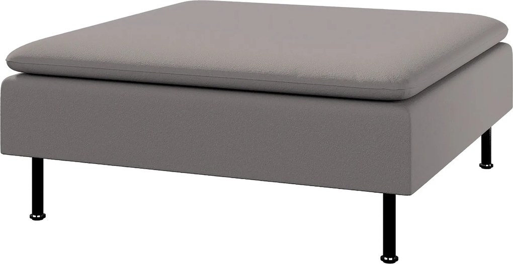 Pokrowiec na podnóżek Söderhamn kolor beżowy tkanina strukturalna