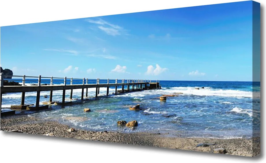 Fotoobraz na płótnie Bezkresny Błękit Oceanu