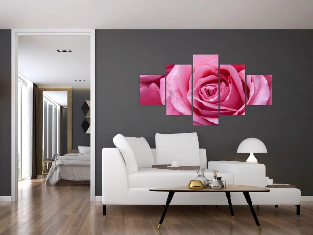 Obraz róży (125x70 cm)