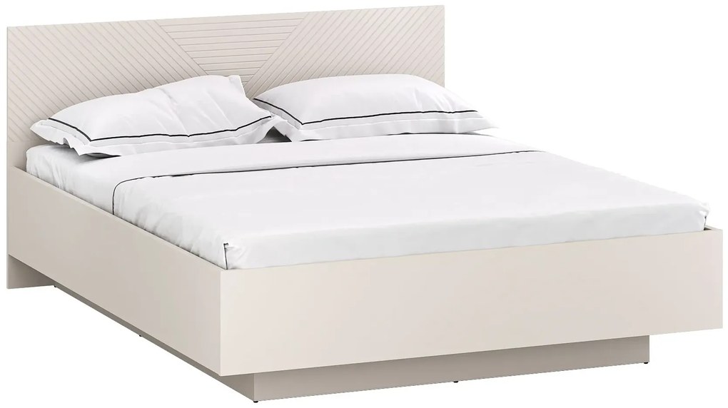 Kaszmirowe łóżko z pojemnikiem na pościel 160x200 cm R6-A60